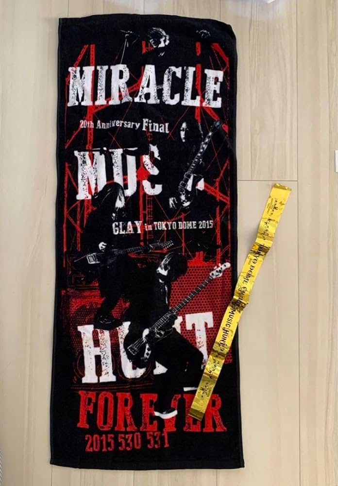 this fes GLAY タオル this fes GLAY タオル